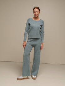 Maglione in maglia morbida in mix viscosa da donna