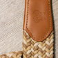 Cintura elastica intrecciata Honey