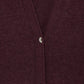 Gilet in maglia con scollo a V e bottoni