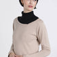 Maglia in Maglia con Scollo Laterale e Manica Lunga