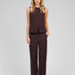 Gilet sartoriale donna Zola color vino