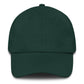 Cappellino minimal in cotone con ricamo