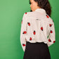Camicia Bellota con stampa coccinelle