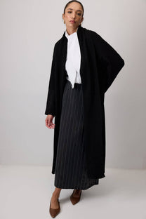 Cardigan lungo in maglia