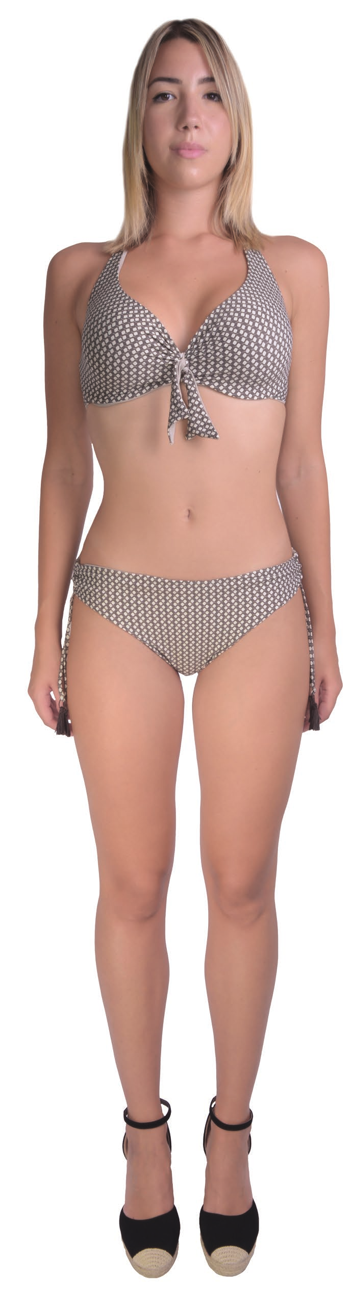 Pantaloncini trasparenti in poliammide elasticizzato