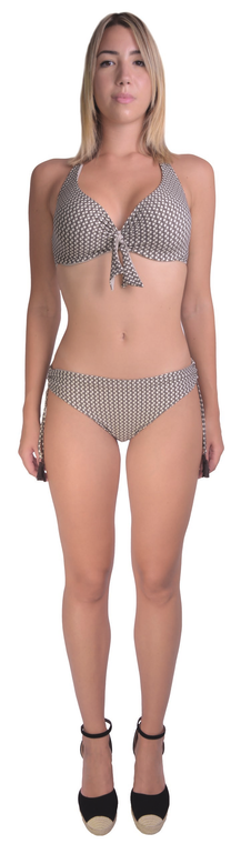 Pantaloncini trasparenti in poliammide elasticizzato