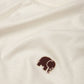 T-shirt essenziale in cotone biologico color naturale
