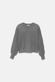 Maglione a maglia strutturata