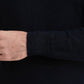 Maglione girocollo Cashmere Touch nero taglie forti