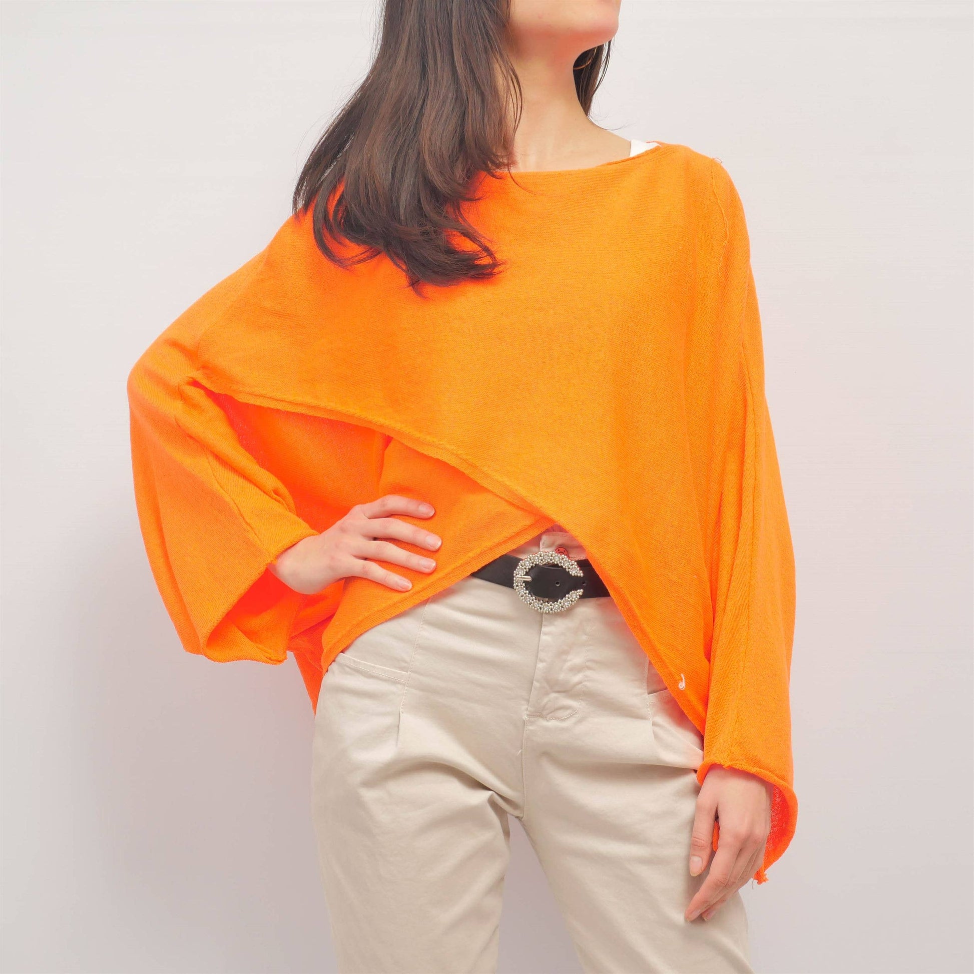 Maglione oversize in cotone