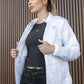 Giacca Puffer Donna Bianca