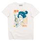 T-shirt Sake Geisha con stampa giapponese