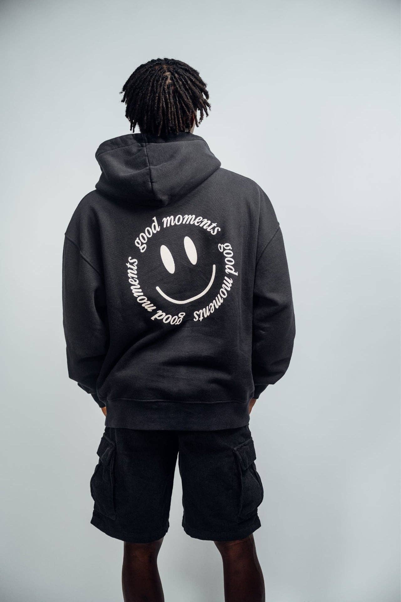 Felpa oversize con cappuccio Good Moments
