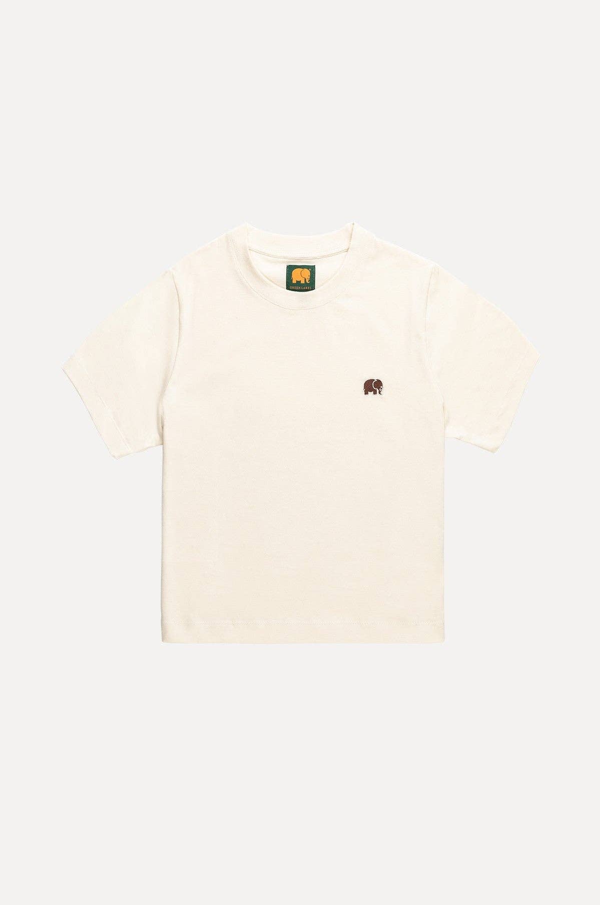 T-shirt donna essenziale in cotone organico