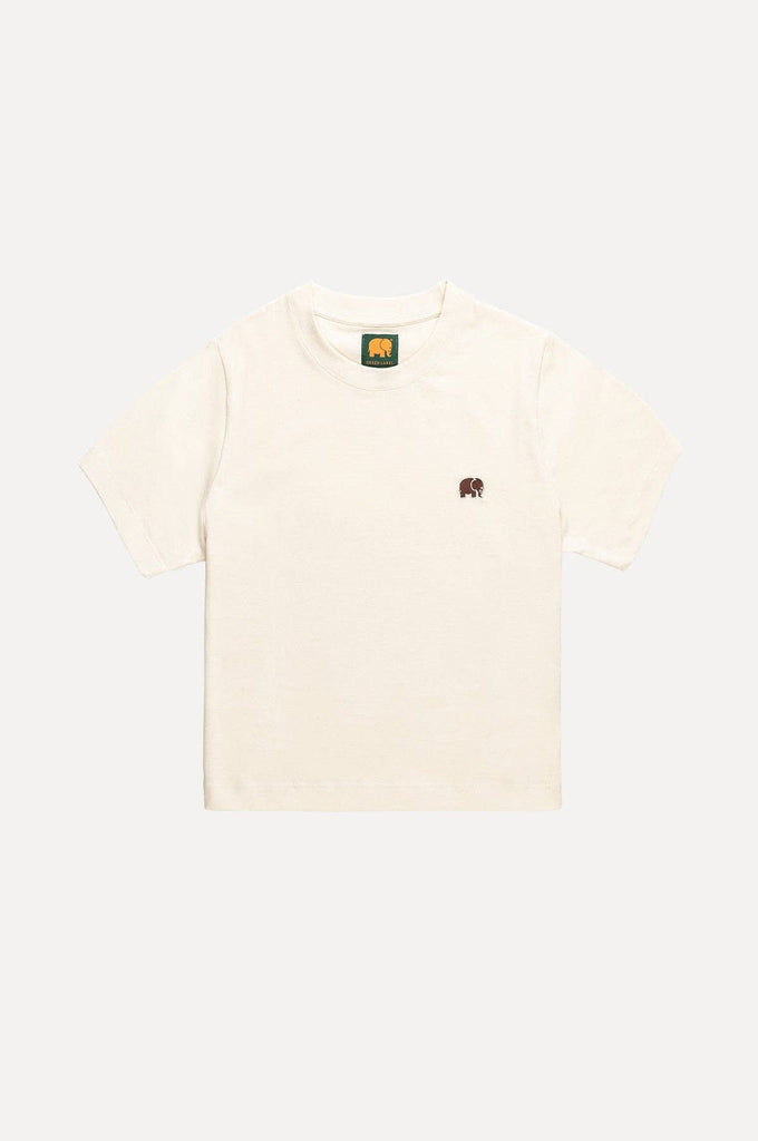 T-shirt donna essenziale in cotone organico