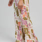 Pantaloni Phoebe flare a vita alta ecru