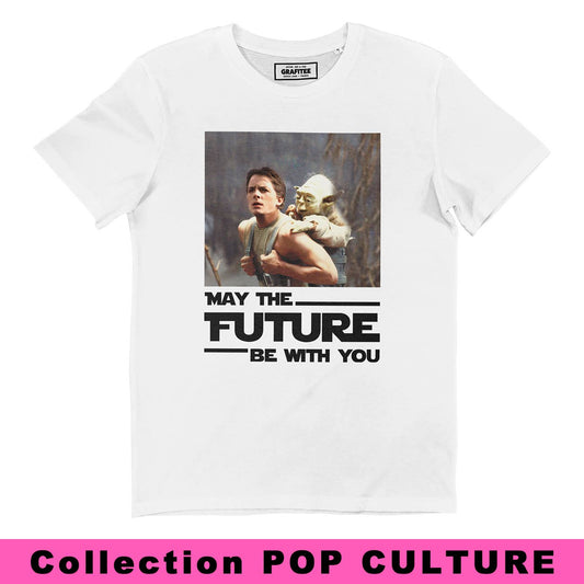 T-shirt unisex "May The Future" in cotone biologico GOTS