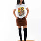 T-shirt Run The World con grafica pop culture