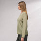 Maglione basic in maglia fine girocollo