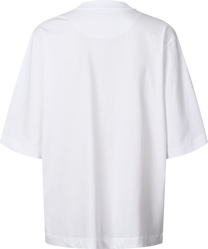 T-shirt oversize Maya in cotone biologico bianca