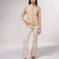 Cardigan in maglia con bottoni effetto perla