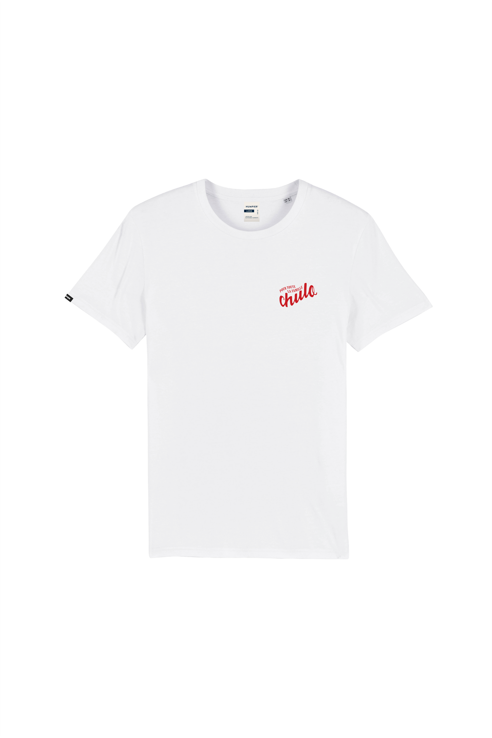 T-shirt Pirulo in cotone biologico con stampa