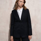 Blazer donna nero sartoriale