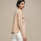 Maglione in maglia scollo a V con dettagli lurex