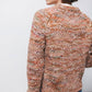 Maglione a maglia strutturata multicolor