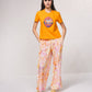 T-shirt in cotone con applicazioni di perline