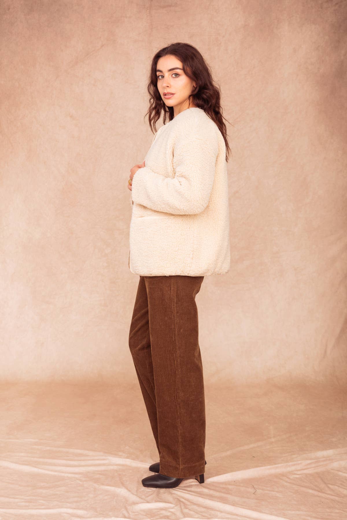 Cappotto reversibile oversize Viveka