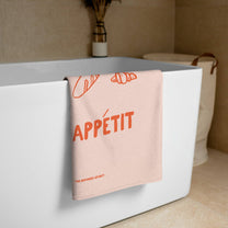 Asciugamano mare Bon Appétit