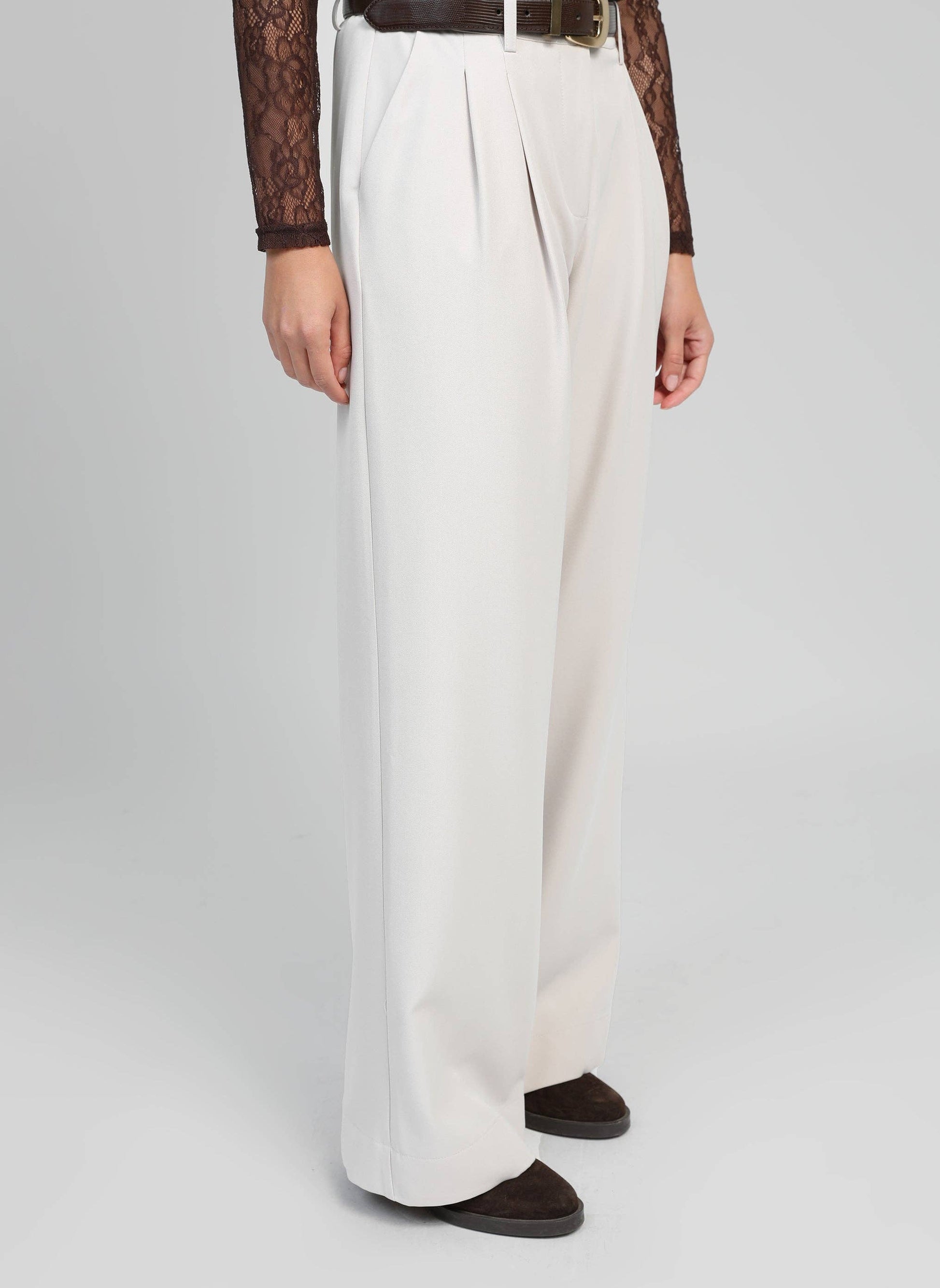 Pantaloni a palazzo in lino Phelise