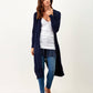 Cardigan lungo in maglia morbida