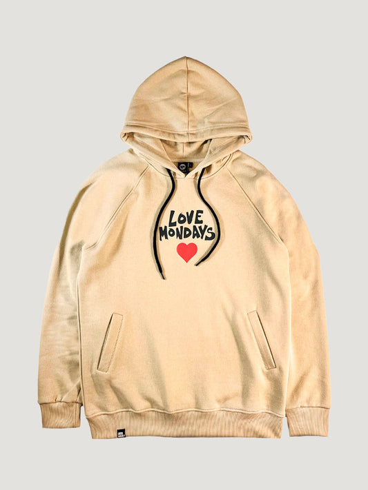 Felpa con cappuccio unisex Love Mondays