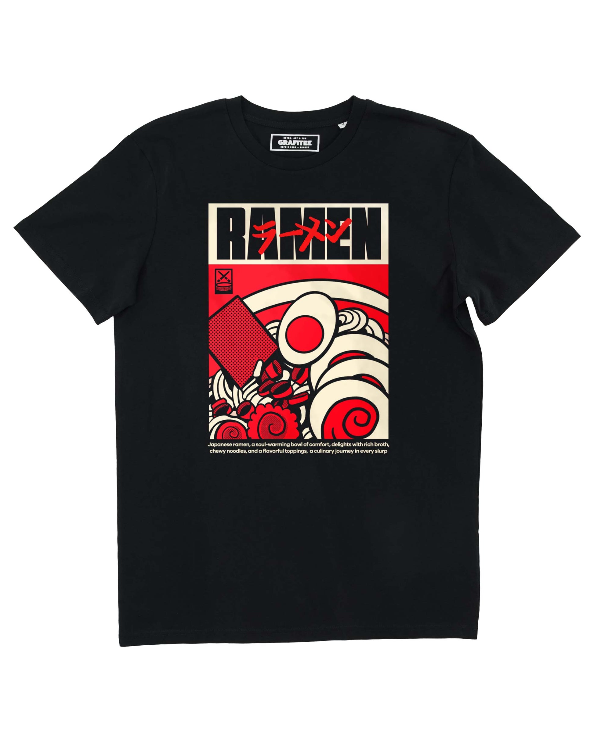 T-shirt unisex Ramen Akira con grafica Japan Food