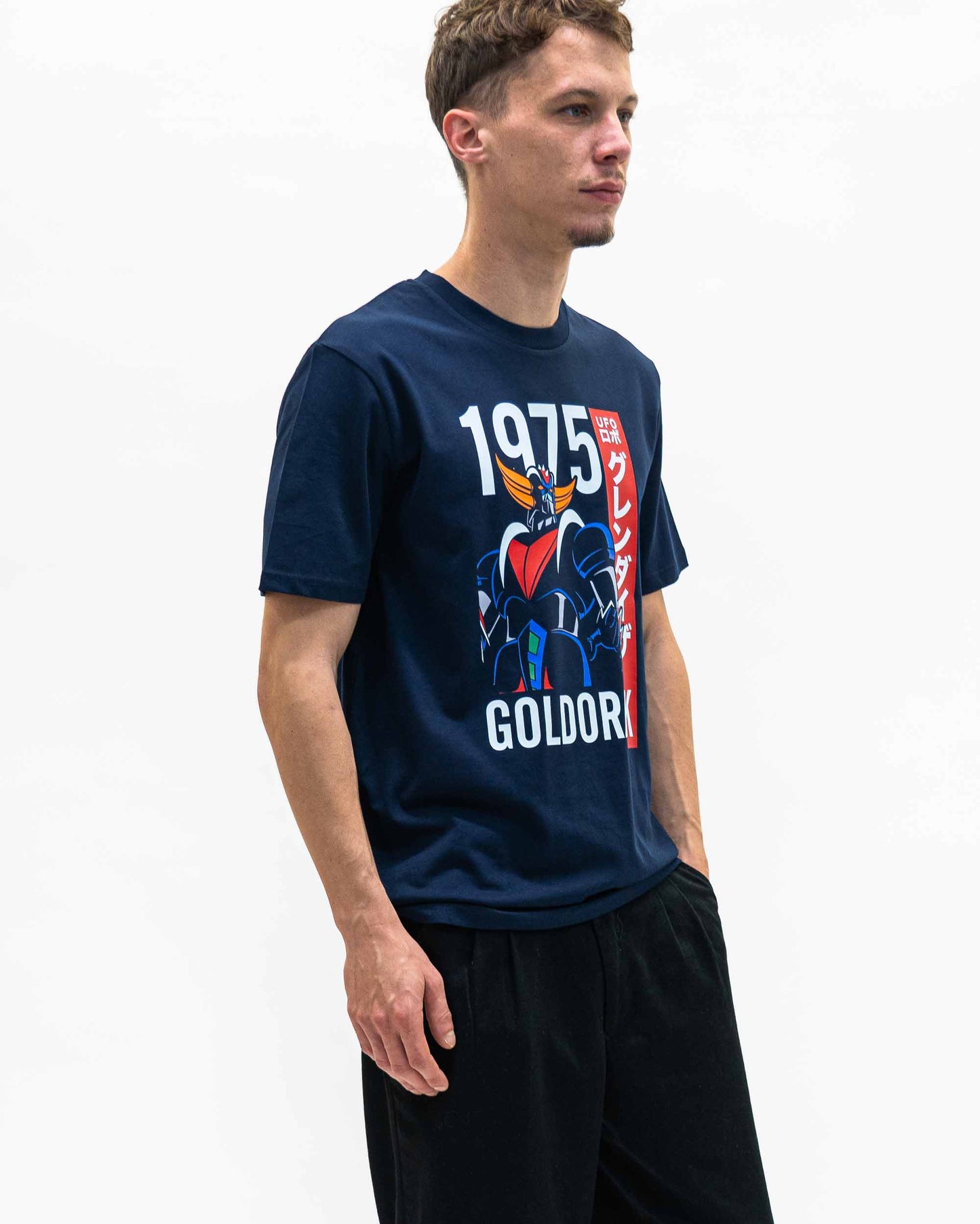 T-shirt Goldorak con grafica anime giapponese