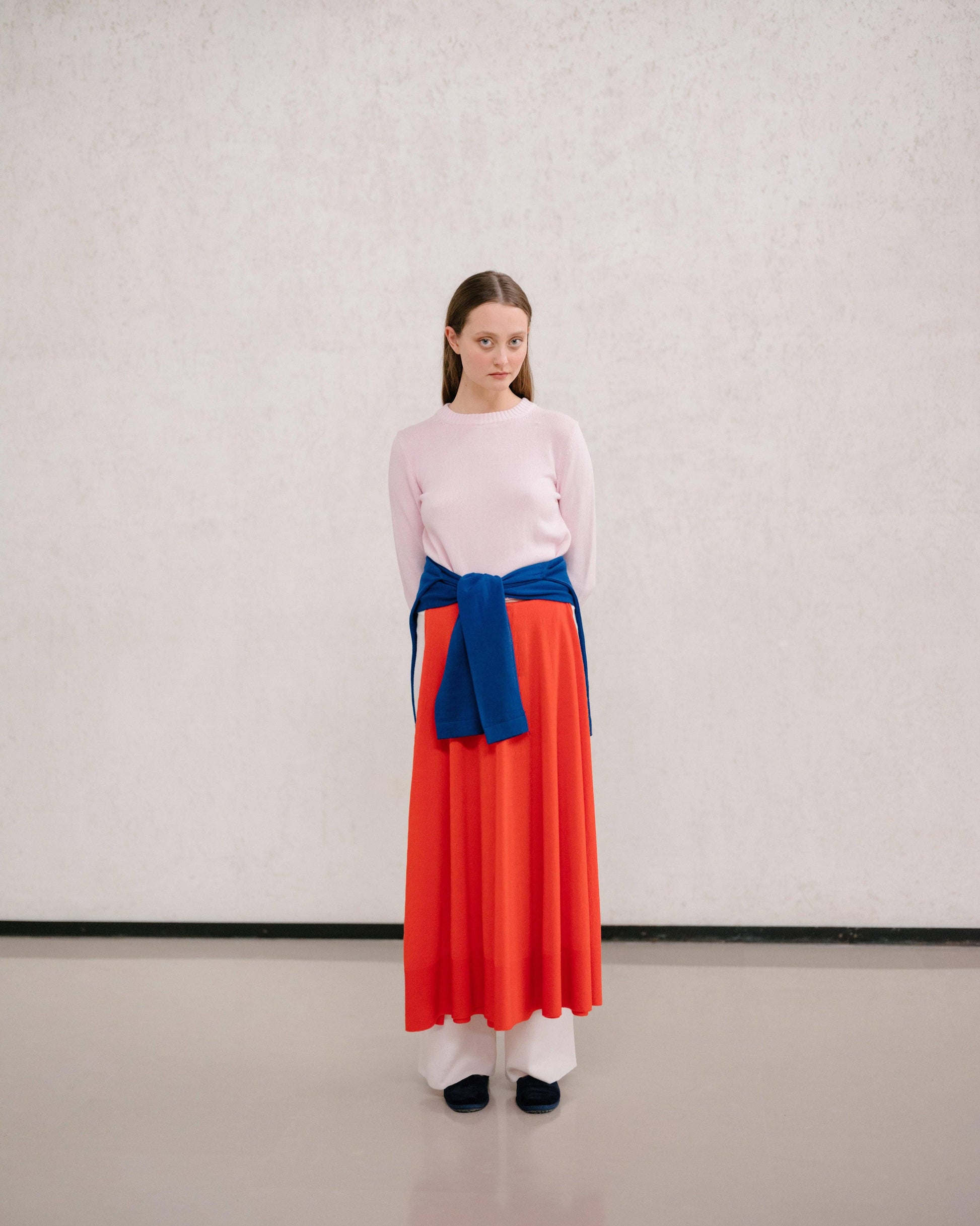 Maglione girocollo in cotone fine