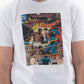 T-shirt unisex pop culture Superman vs Ali in cotone biologico