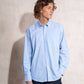 Camicia Oxford slim fit in cotone misto