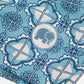 Costume da bagno Tiles in SEAQUAL® Yarn azzurro chiaro