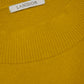 Maglione in maglia con girocollo a costine