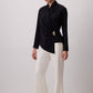 Blusa drappeggiata elegante