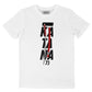 T-shirt Katana con stampa spada giapponese