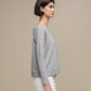 Maglione in maglia lurex da donna