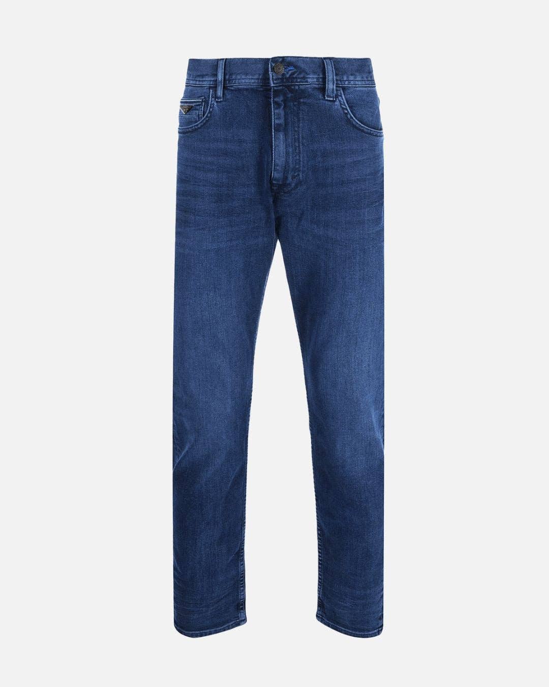 Jeans blu elasticizzati da uomo Dante