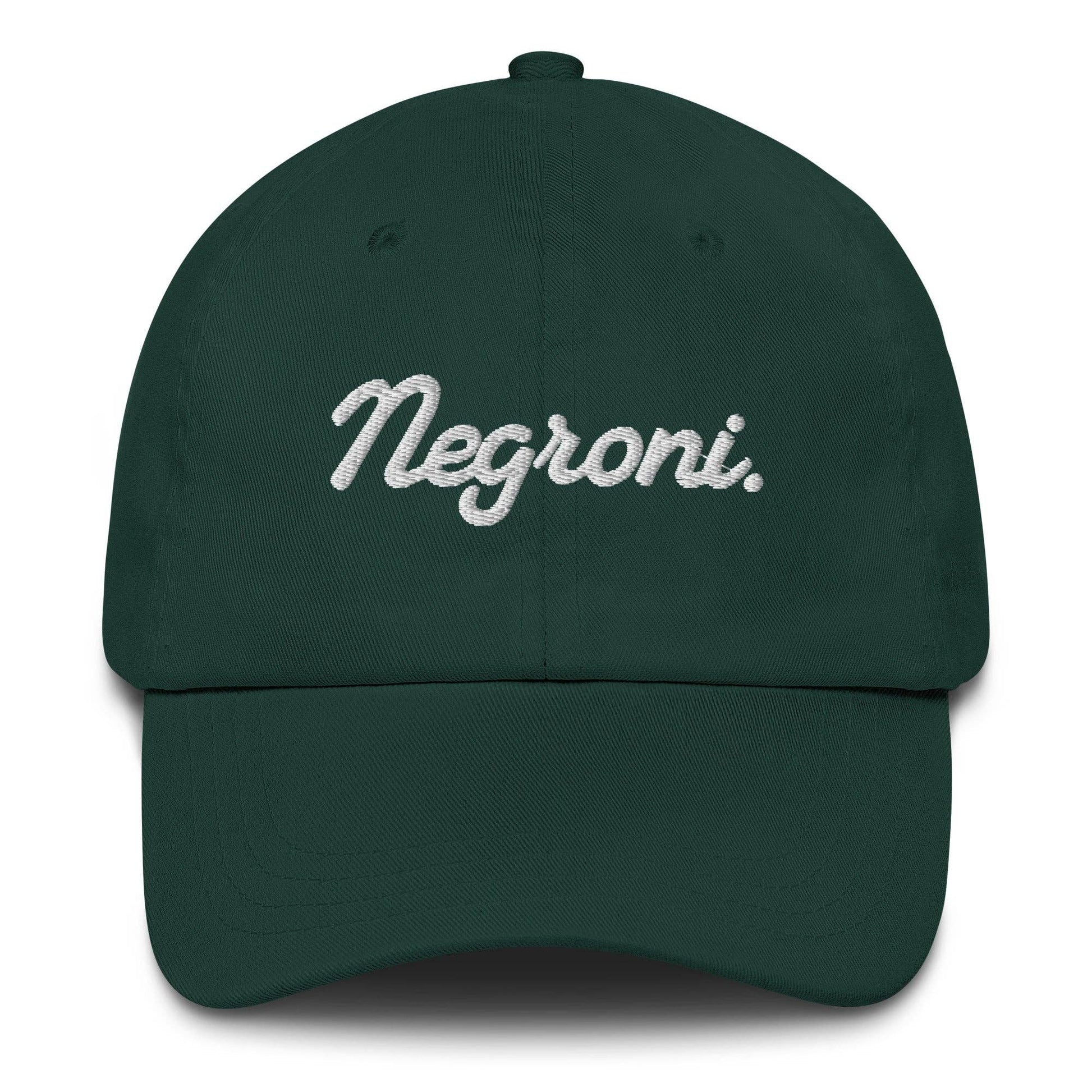 Cappellino da baseball Negroni con ricamo