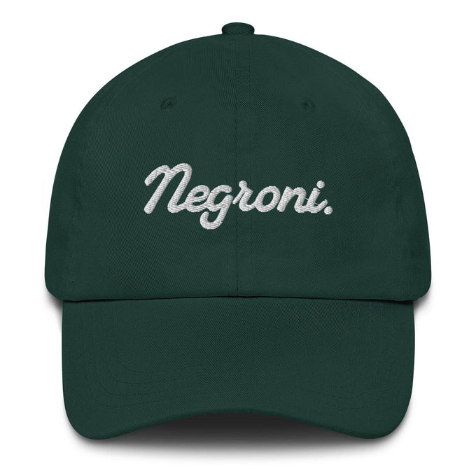 Cappellino da baseball Negroni con ricamo