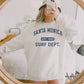 Felpa oversize con stampa Santa Monica Surf Dept