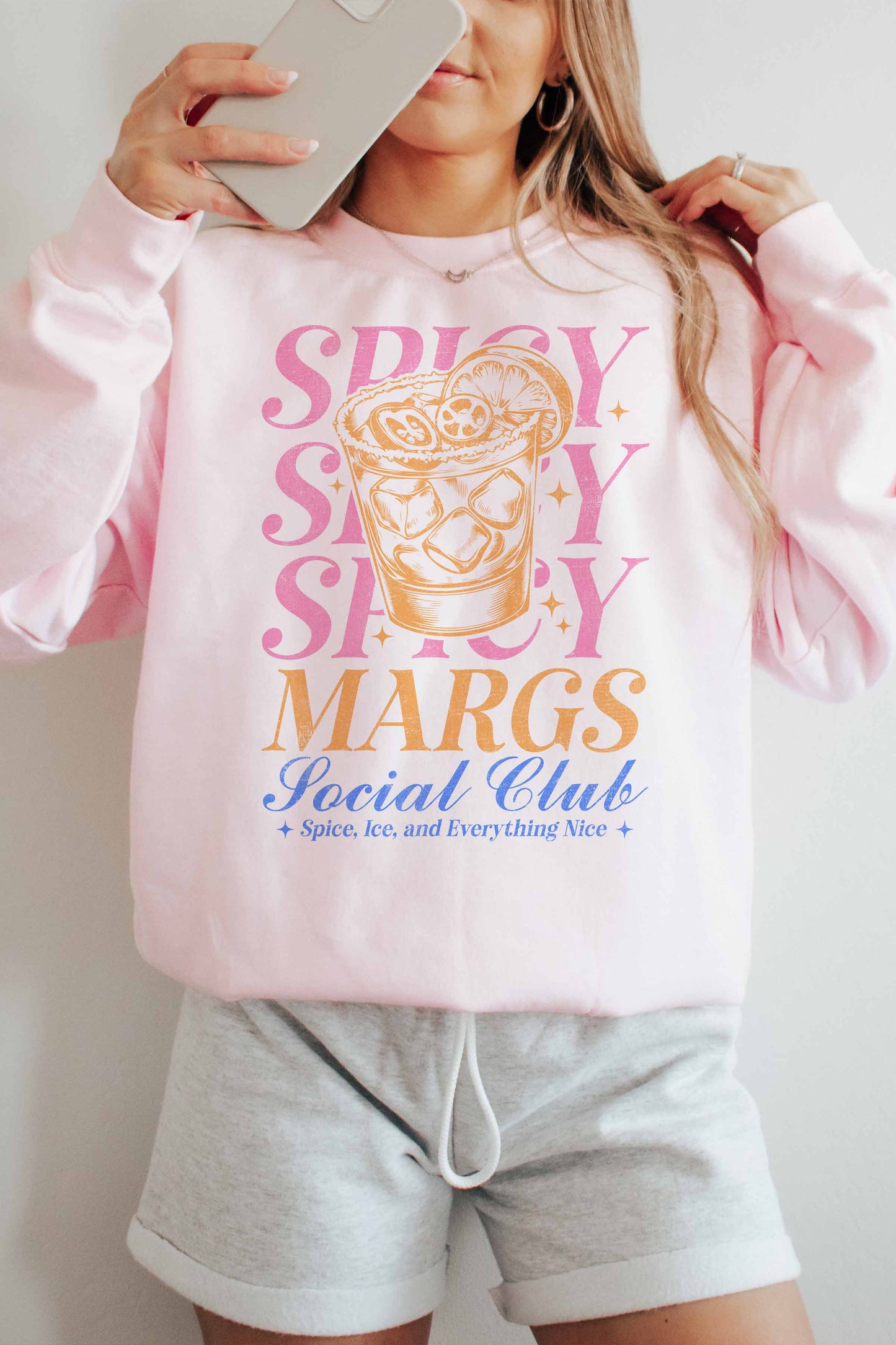 Felpa oversize Spicy Margs Social Club